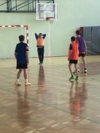  Rozgrywki o mistrzostwo szkoły w mini piłce ręcznej dziewcząt i mini piłce nożnej chłopców